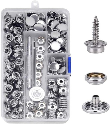Screw snap fastener stainless - screw,