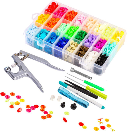Snaps and snap pliers set - snaps,